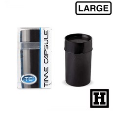 H Market 美國原裝進口 Time Capsule 時空膠囊 氣密儲存罐 S 醫療級塑材 藥罐 INTEGRA, 1個, 大型尺寸 LARGE