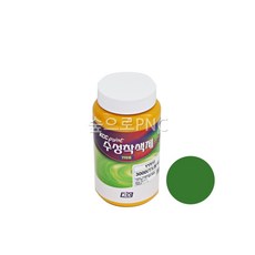 KCC정품 수성도료 조색제 수성착색제 0.1L 수성페인트 혼합가능 수성색소, 특녹색, 100ml, 1개