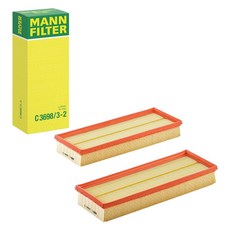 [GoParts] MANN C3698/3-2 空氣芯 賓士 BENZ W204 C300 M272 引擎濾網, 1個
