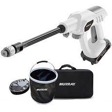 머레이 휴대용 자동차 승용차 휠 세차 청소 충전식 고압 3중 파워 분사 워터건 WT-GUN