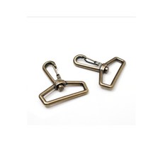 청동 가방고리 (내경3.8cm) 2개