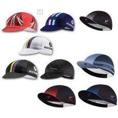 락브로스 자외선차단 라이딩 캡 MZ100, 체크블랙, 1개