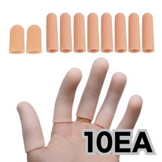 플렉시온 실리콘 손가락 골무 일반형, 10개, 스킨