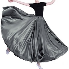 벨리 댄스 의상 코스프레 홀리데이 주말 파티를 위한 여성 롱 툴레 레트로 맥시 티 발목 길이 반짝이는 스커트