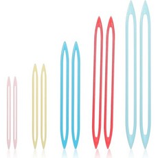 끝단 바느질용 대형 눈 마감 실 바늘 10개 다양한 바느질 뜨개질용 다닝, 끝단 바느질용 대형 눈 마감 실 바늘 10개 다양한 바