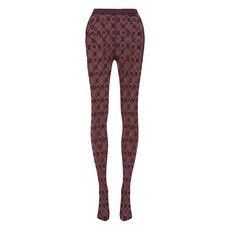 마린세르 모노그램 메시 플록 타이즈