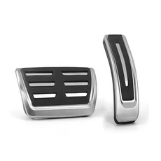 차량용 페달 커버 가스연료브레이크액셀러레이터, 1. AT 2pcs, 기본