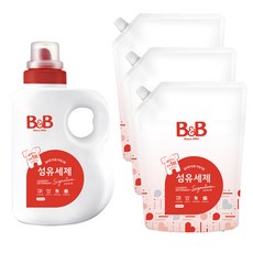 시그니처 비앤비 섬유세제 용기1500ml + 리필1500ml *3개, 1개, 1.5L