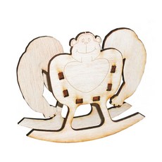 YM843 조립키트 고릴라 흔들흔들시리즈3MCL