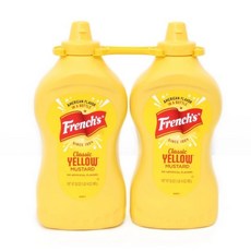 코스트코 프렌치스 머스타드 1.7kg (850g x 2개입) + 이케아 봉지클립(대) 1P, 850g