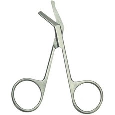 장루 가위 곡선형 2pcs 대장루 인치 관리용 용품 1개 곡선형 가위, 굽힘 가위 × 1개