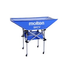 molten 球車 排球球架 籃球車 足球車 排球車 置球架 置球車 籃球袋 學校用球架 體育課用 BKCV, 1個, 藍色