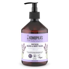 DR. KONOPKA'S 珂諾譜 舒緩保濕洗手沐浴二合一 500ml 98.1%源自自然 COSMOS認證, 1個, 1入