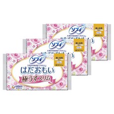 SOFY 蘇菲 Hadaomoi超薄一字型衛生棉, 1包, 34片, 17.5cm