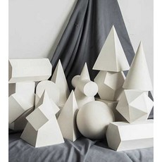 소묘 석고 도형 세트 석고상 스케치 도형세트 석고상 스케치 세트 입방체 미술학원