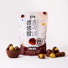 총각네 자연트임 고당도 약단밤 생생밤, 1개, 500g