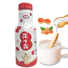 홍홍 중국식품 홍바오라이 홍보라이 화성루 음료 땅콩음료 중국음료수 중국간식, 450ml