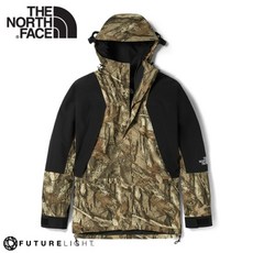 The North Face 男 ICON 防水防風外套 森林印花