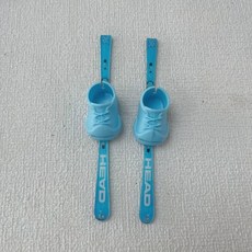 팝마트 라부부 1세대 2세대 3세대 인형옷 스키복 스노우보드 옷 스키 고글 세트, 스카이블루 스키