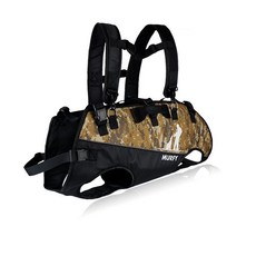 i豆寵物生活館 新款雙肩揹帶大型犬揹包 便攜式戶外助行寵物外出包 大狗, 黃迷彩, 1個