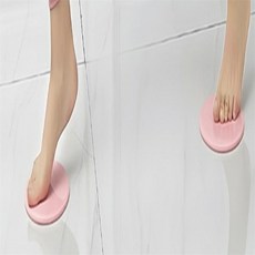 오지샵 슬라이딩운동기구 슬라이딩패드, 그레이