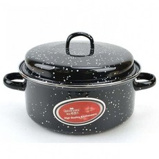 직화용 에나멜 주물 냄비 군고구마 전용 구이용 조리기구 뚝배기 직화 군 구이냄비 굽는냄비 고구마 오븐 dew+493Zh