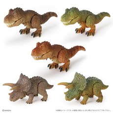 BANDAI 生物大圖鑑 擬真恐龍 模型, 1個, 整套 / 5款（金額950元，數量按5）