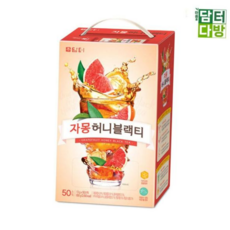 맛있는차 담터 자몽허니블랙티 50스틱, 본상품