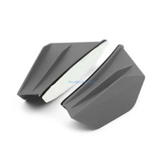 오토바이 에어로 윙 렛 프론트 페어링 스포일러, 4. Gray, 기본