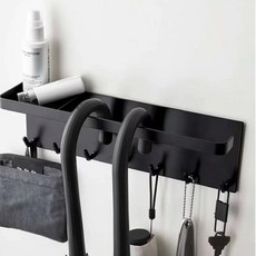 프리라이프 가정용 현관 우산꽂이 모던우 우산걸이 벽부착식, 1개, 블랙