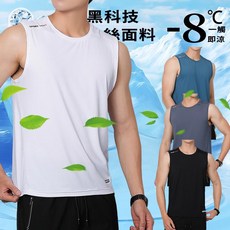 男排汗健身背心 涼感吸濕排汗運動上衣