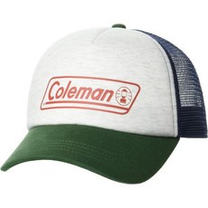 콜맨 181-030A 메쉬 캡, 라이트그레이/그린