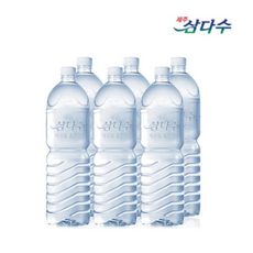 제주삼다수 무라벨 2L 입 무라벨 재고소진시 유라벨, 6개, 2000ml
