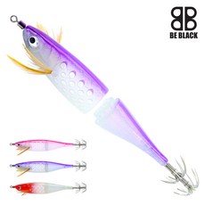 생미끼 카고 에기 세트 쭈꾸미 갑오징어, 3개, 10g, 핑크&퍼플&레드