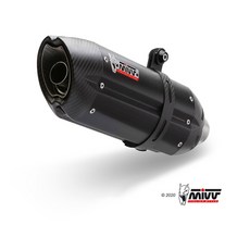 MIVV SUONO 黑色不鏽鋼 排氣管 尾段 for HONDA X ADV 750 (2017-2024), 1個