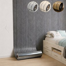 템바보드 벽지 습기 방지 단열 셀프 인테리어 시트지 곰팡이 방지 벽지, 그레이 02