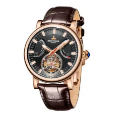 Reef Tiger 남성용 럭셔리 시계 자동 기계식 방수 사파이어 미러 스켈레톤 파워 리저브, 02 mens watches 2