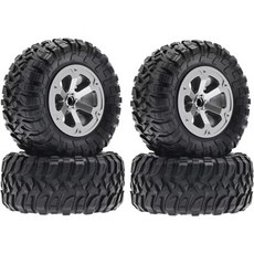 RC 타이어 장난감 모델 WPL용 C14 24용 B24 36용 D90용 MN90 99S용 FY003 004 카 업그레이드 부품 액세서리 4개 73mm 휠