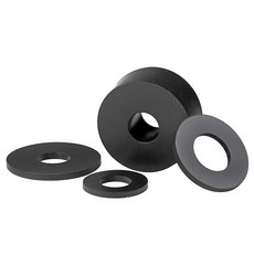 고무패킹 고무링 세트 10-100피스 검정/흰색 실리콘 와셔 M2 M2.5 M2.7 M3M4M5M6M8M10M12M16M20 O-링 고무 플랫 씰 링 가스켓, [00] Black