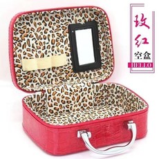 針線套盒 針線盒針線套裝 家用針線包 手提工具 便攜收納 多功能手工縫補百寶箱, 紅色【空盒子】【沒有針線】, 1個