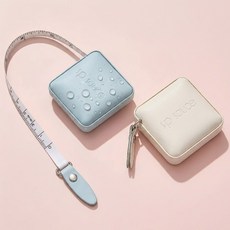 담리움 파스텔 미니줄자 1.5m 베이지, 1개