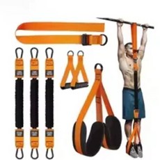 가슴운동기구 풀업 보조 밴드 운동 웨이트 홈짐 장비, Orange 225LB handle
