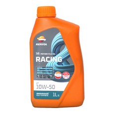 易油網 REPSOL MOTO RACING 4T 機車全合成機油 提升引擎性能 延長使用壽命, 1個, 10W50 平輸