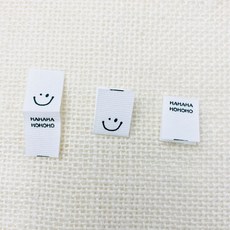 하하호호 스마일 끼움 라벨, 10개, 진그린 하하호호