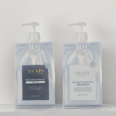 BEATI 비에티 엘라비 내츄럴샴푸 1000ml + 비에티 웰턴 실크 복구 트리트먼트 1000ml
