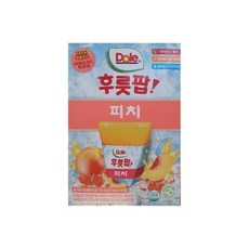 돌 후룻팝 피치 8p, 496ml, 3개