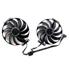 미국출고 평점4.5+ 157804 AKUYAO ASUS RTX3060 3060ti LHR 12GB 메갈로돈 그래픽 비디오 카드용 95mm GPU 쿨링 쿨러 팬 교체품