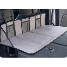 자동차 캠핑 차박 뒷좌석 바닥 평탄화 편안한 보조매트 확장보드판 수납편한 이동편한, 메인보드 일반그레이