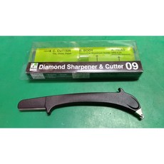 第二代無敵萬用鑽石磨刀器 台灣製 附多功能滾輪切割刀 硬度9.25 快速磨刀, 1個