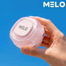 [초경량 95g] 멜로 클립팬 미니 휴대용 허리 선풍기 360도 회전 1000mAh ml-002, 피치 핑크, MELO 클립팬 미니 피치 핑크, MELO 클립팬 미니